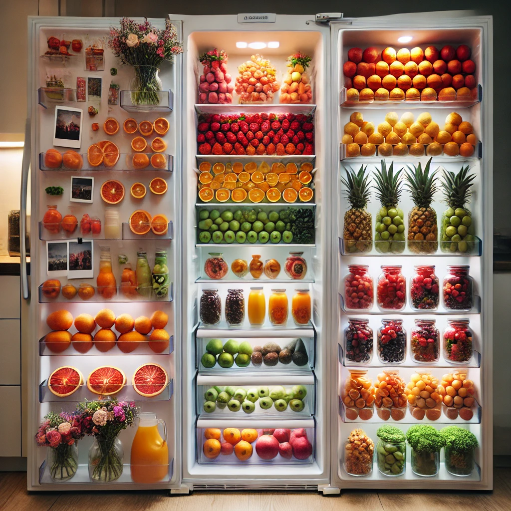 Fridgescape, você sabe o que é? Transformando sua geladeira em obra de arte.