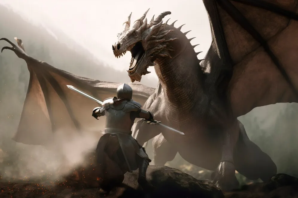 Dragões: Descubra 13 Curiosidades Incríveis Que Vão Fazer Você Sonhar 2 Dragão medieval