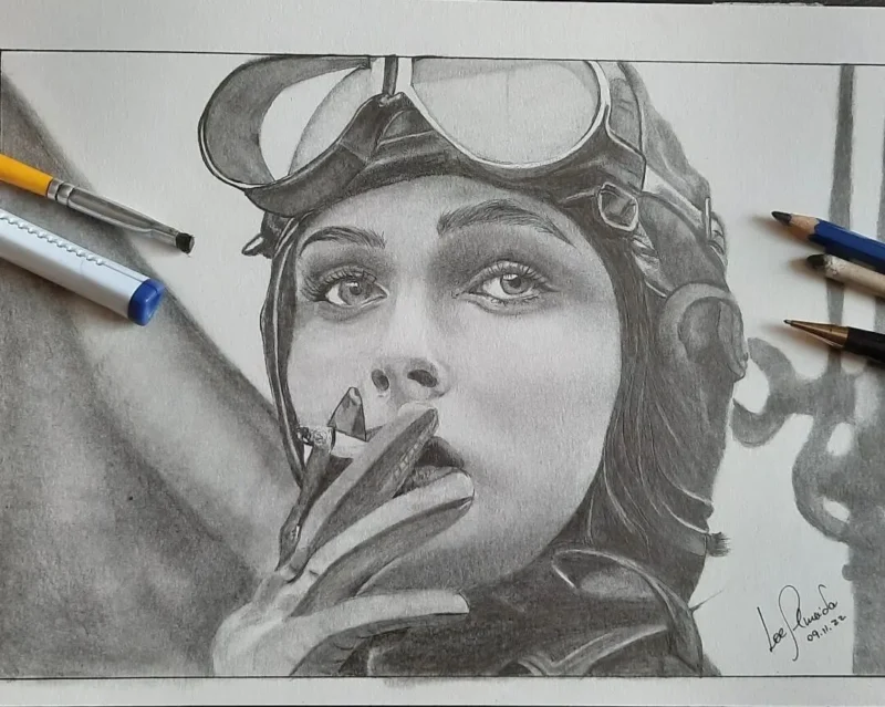 Primeira mulher piloto da 2º guerra mundial Primeira mulher piloto de caça