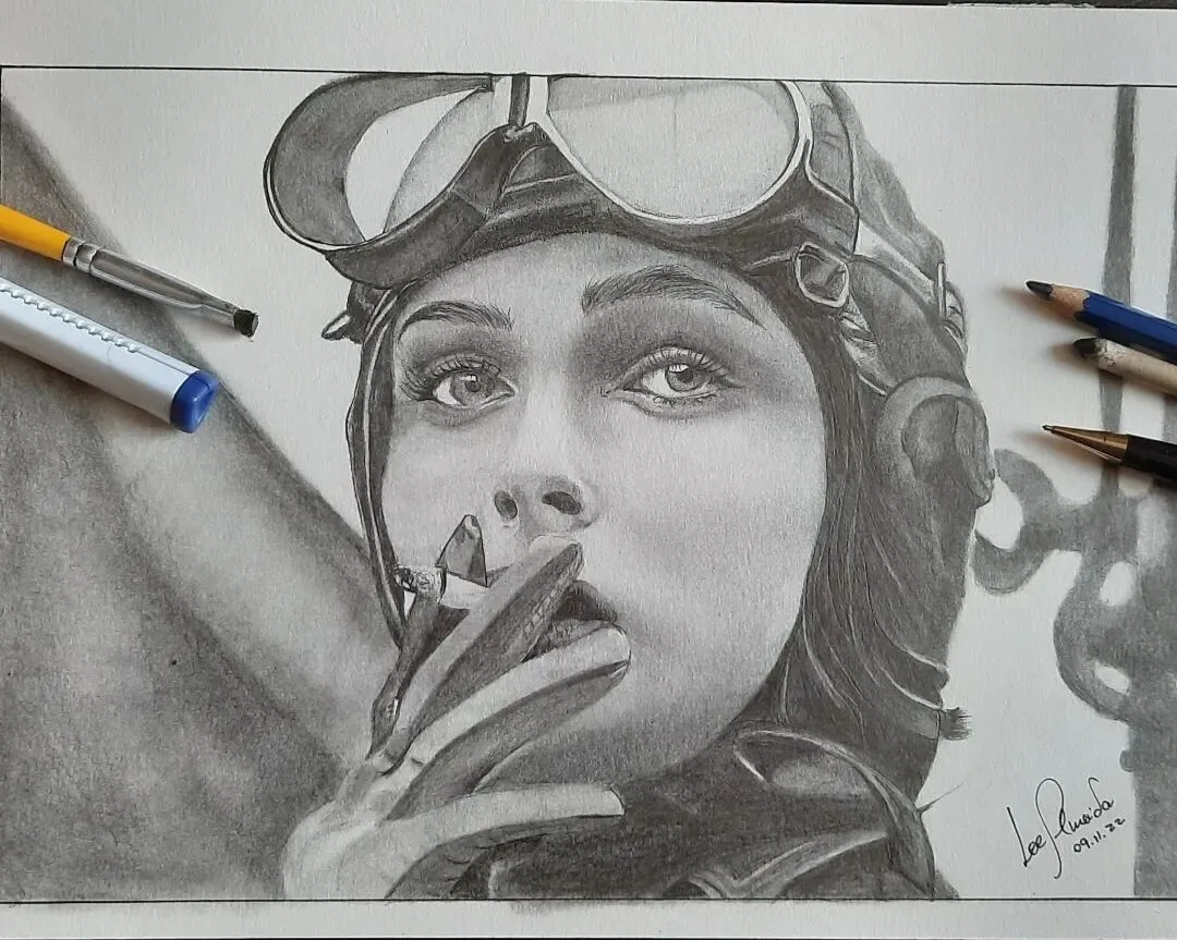 Primeira mulher piloto de caça