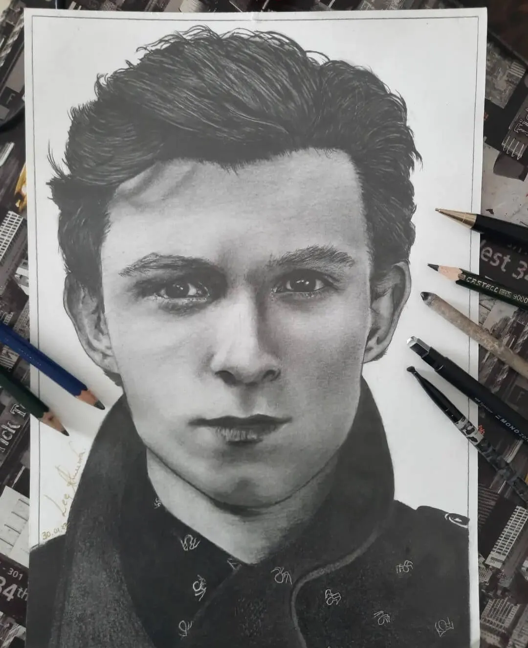 Tom Holland - Arte