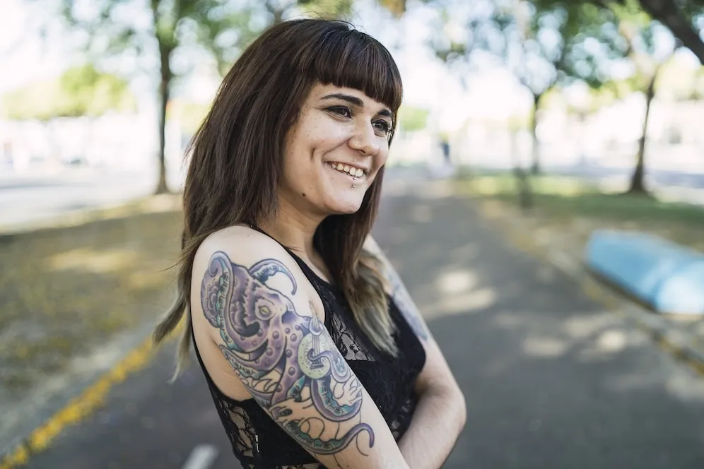 História das tatuagens. Da antiguidade aos dias atuais 5 Tatuagens femininas
