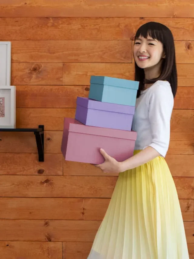 Método de organização e decoração KonMari