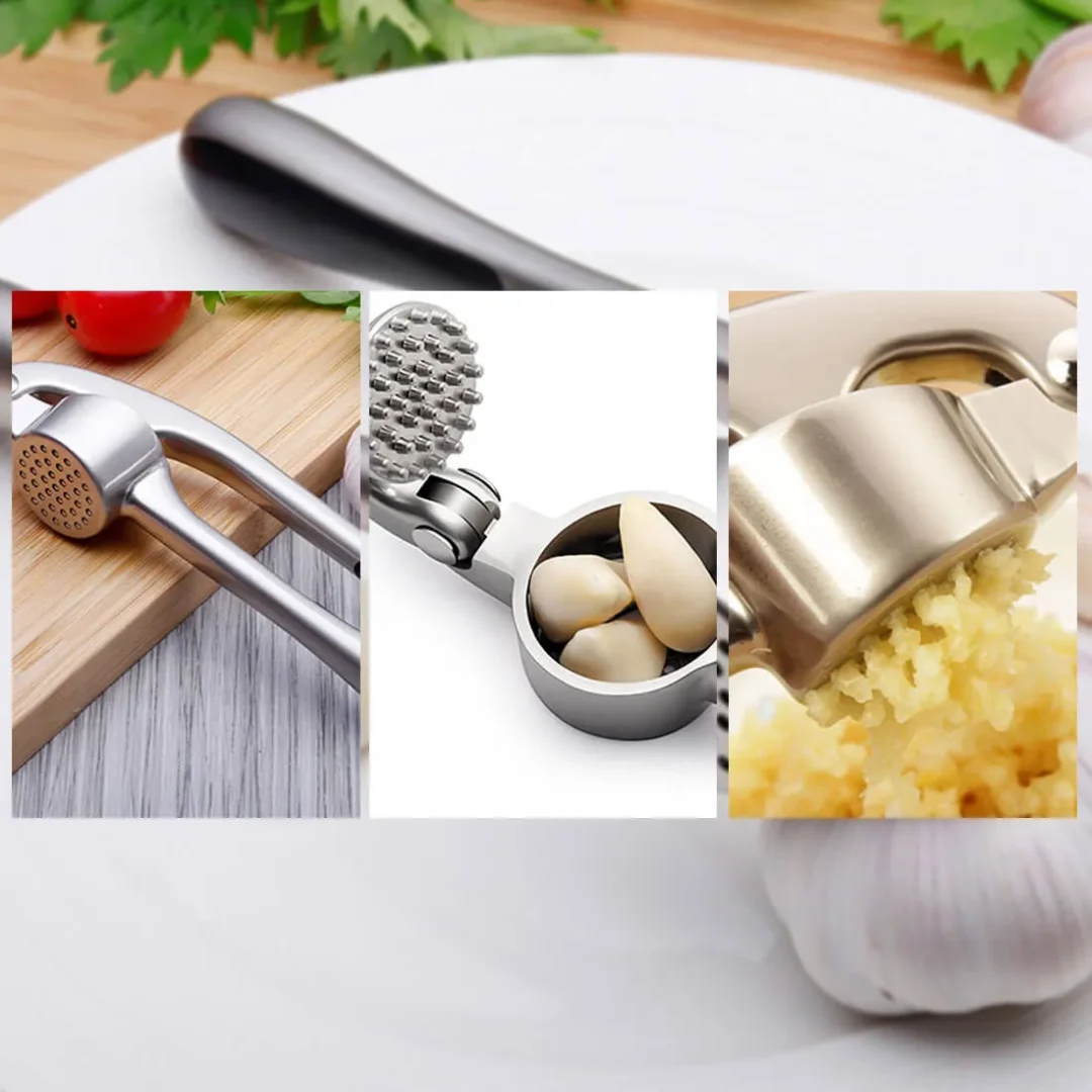 Utensílios de Cozinha: Truques Malucos que Vão Deixar Você de Queixo Caído! 1 espremedor de alho