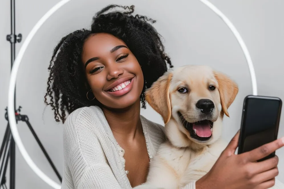 RG Animal: Tudo Sobre o SinPatinhas, o Documento Que Cuida do Seu Pet 2 foto com cachorro