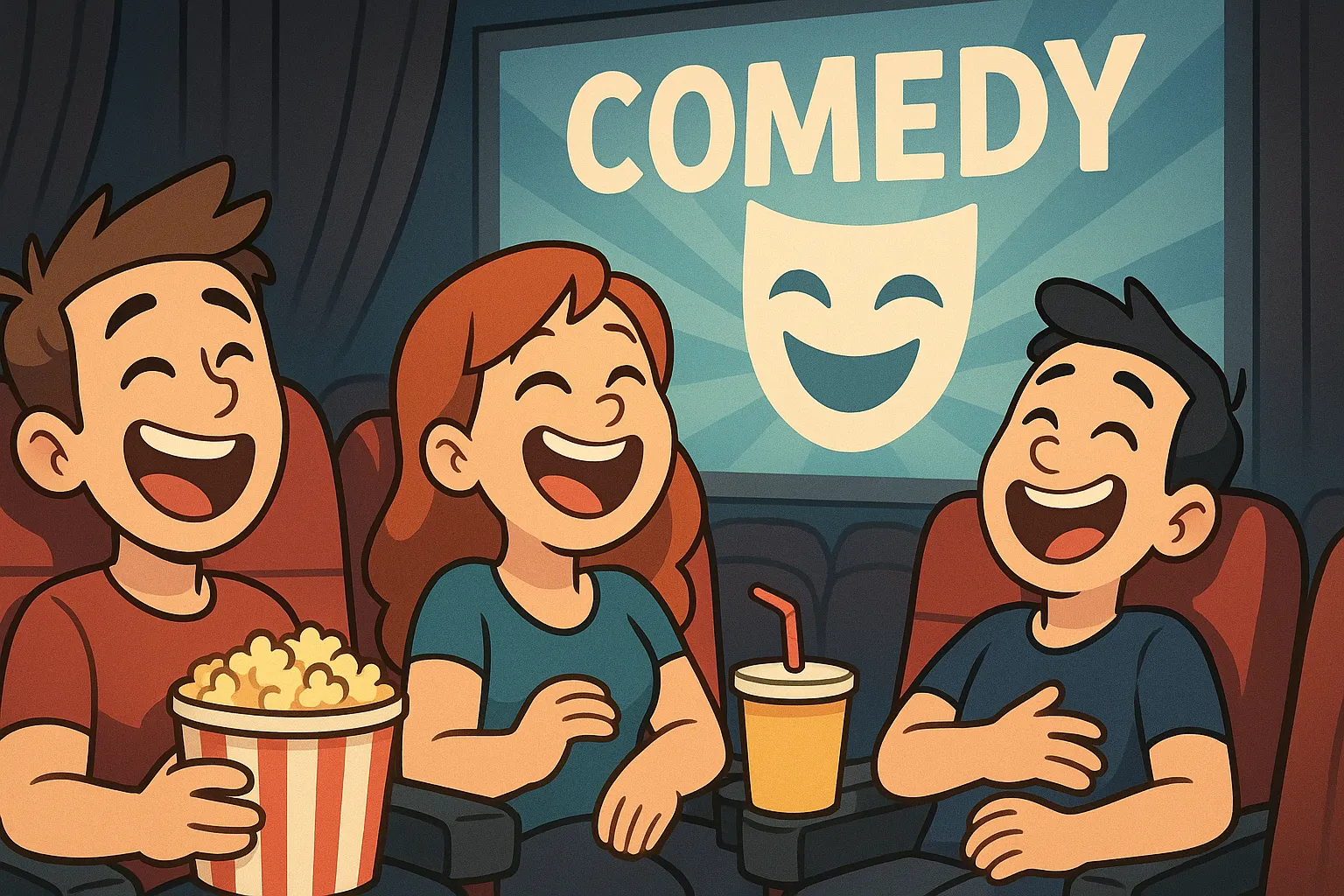 Risos Garantidos: A Magia da Comédia no Cinema Que Todos Amamos