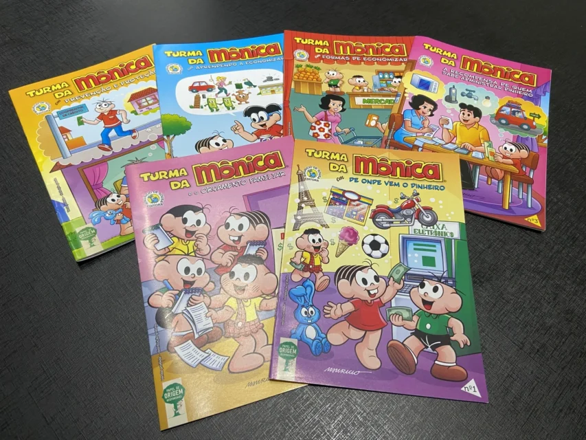Quadrinhos: Heróis, Aventuras e a Magia que Conquistou o Mundo 1 gibis da Turma da Mônica