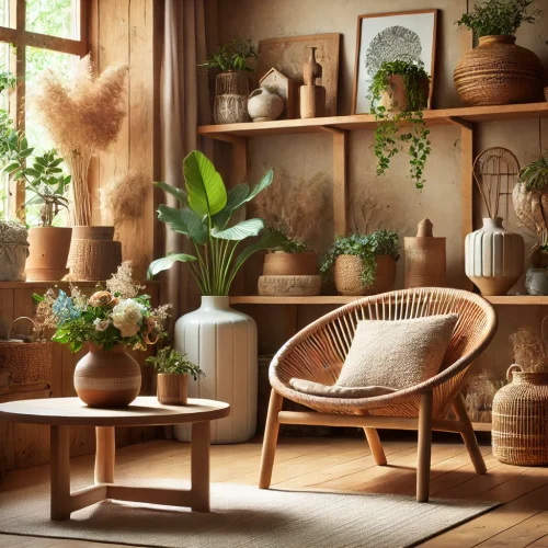 Decoração Natural: O Segredo de 2025 Para um Lar Cheio de Vida e Conforto