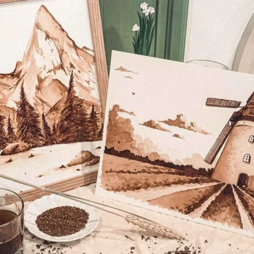 Pintura com Café: Um Jeito Delicioso de Decorar Sua Casa