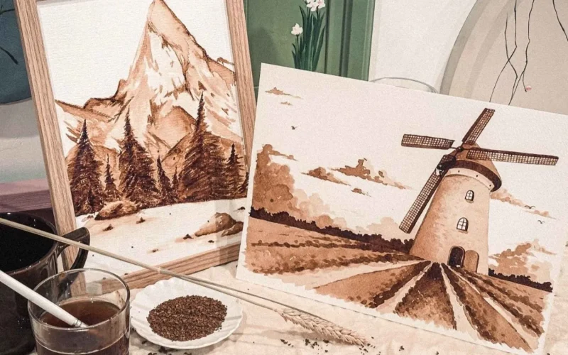 Pintura com Café: Um Jeito Delicioso de Decorar Sua Casa