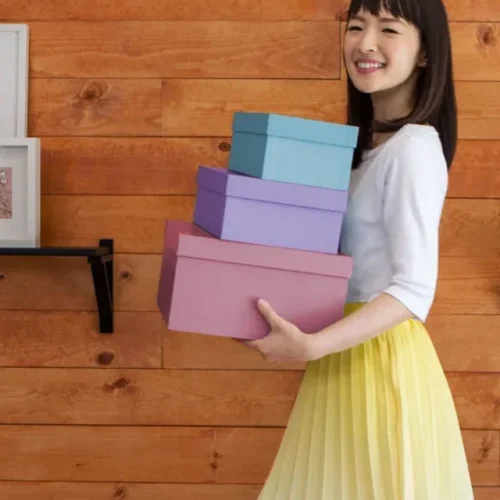 Método de organização e decoração KonMari