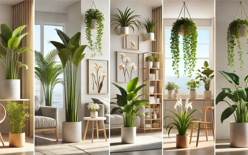 5 Plantas que Melhoram a Qualidade do Ar da sua Casa